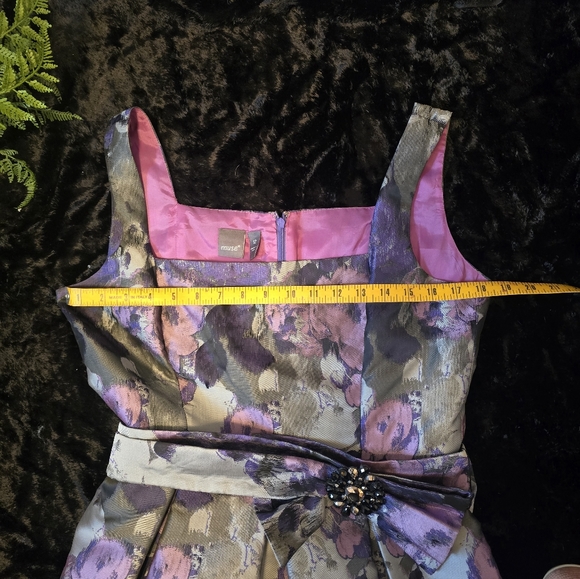 Gorgeous New ADRIANNA PAPELL BLOSSOM COCKTAIL DRESS - Picture 8 of 10